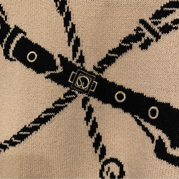 ST. JOHN cream mock tank size medium - Picture 6 of 7